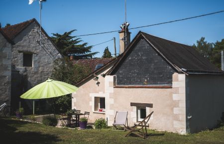 côté jardin (photo du propriétaire) Gîte n°37G20671 Athée-sur-Cher - Indre-et-Loire - côté jardin (photo du propriétaire)