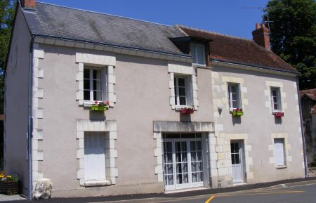 G&icirc;te n&deg;37G7971 Chanceaux-pr&egrave;s-Loches - Indre-et-Loire - fa&ccedil;ade (photo du propri&eacute;taire)