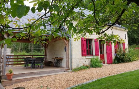 G&icirc;te n&deg;37G24331 Restign&eacute; - Indre-et-Loire - Maison tourangelle et pr&eacute;au (photo du propri&eacute;taire)