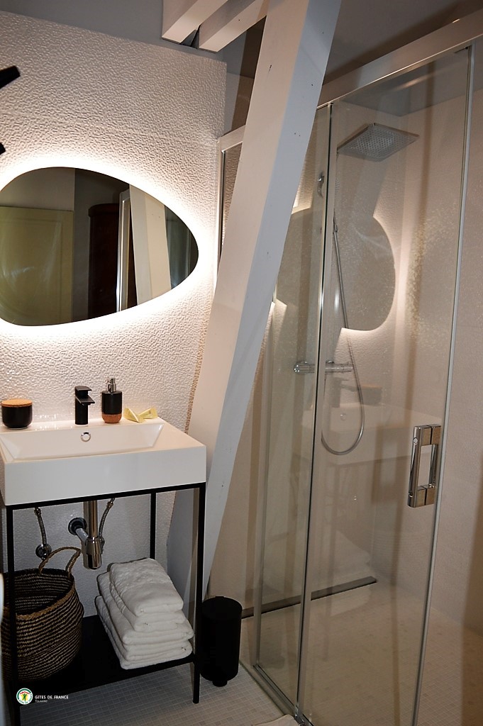 salle d'eau de la chambre Bambous photo 27