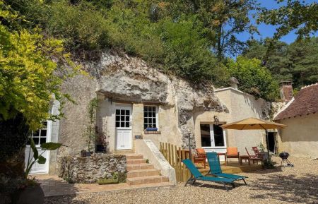 Maison troglodyte37G30811 Nazelles-N&eacute;gron - Indre-et-Loire - photo