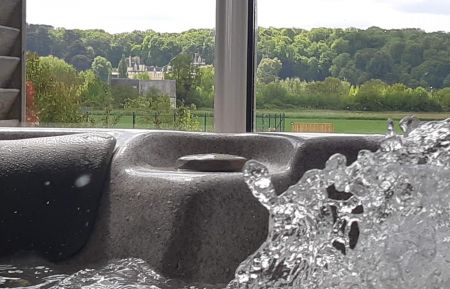G&icirc;te n&deg;37G20301 Rigny-Uss&eacute; - Indre-et-Loire - Le Spa face au Ch&acirc;teau de la Belle au Bois Dormant