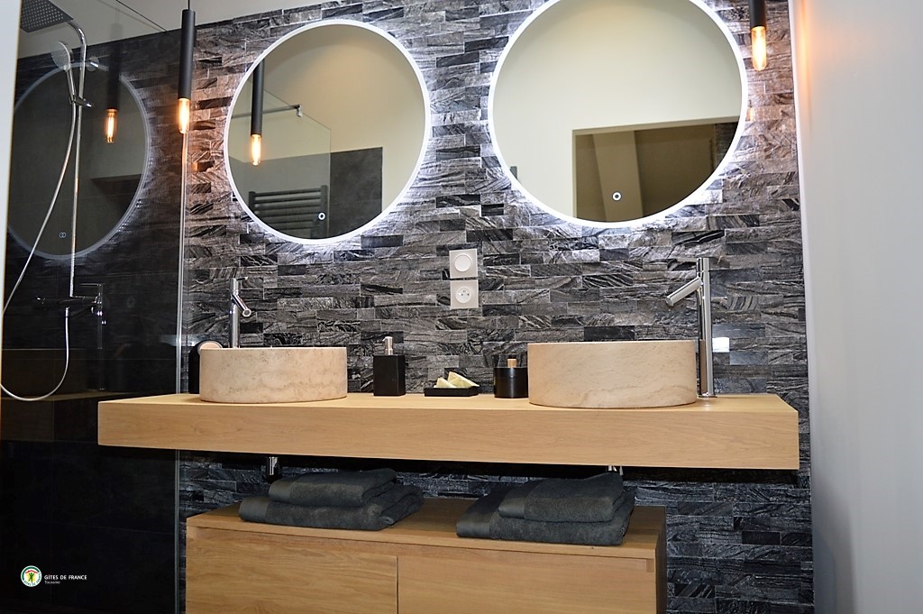 salle d'eau chambre Peupliers photo 32