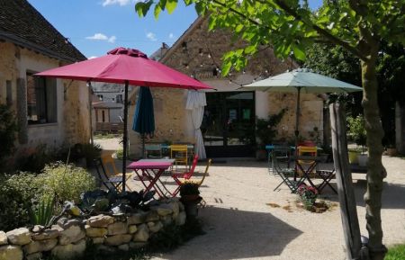 La terrasse en été Chambre d'hôtes n°37G23861 Nouans-les-Fontaines - Indre-et-Loire - La terrasse en été