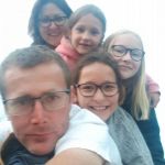 Notre famille Pascal et C&eacute;line nos filles Axelle Laly et Agathe (photo du propri&eacute;taire)