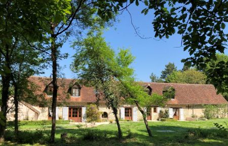 maison vue du bois Chambre d'hôtes n°41G10401 Fontaines-en-Sologne - Loir-et-Cher - maison vue du bois