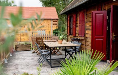 Terrasse extérieure (photo du propriétaire) Gîte n°41G1148 Gièvres - Loir-et-Cher - Terrasse extérieure (photo du propriétaire)