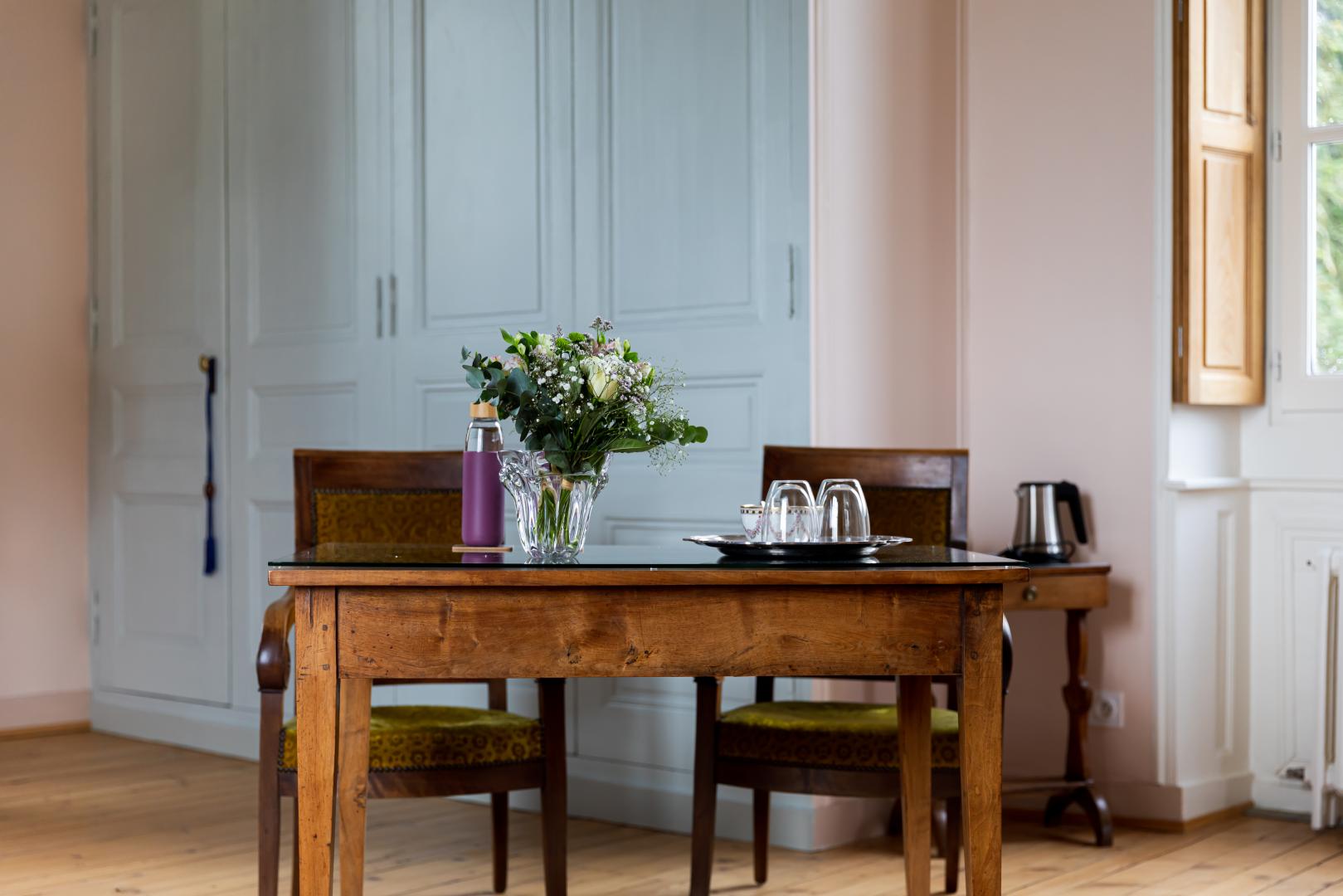 Chambre Hermine - espace bureau photo 11